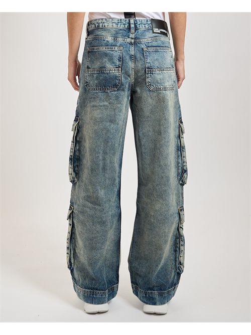 Jeans Karl Lagerfeld donna con tasconi KARL LAGERFELD | A3W100731YM